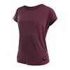 Sensor Koszulka damska Merino Air Traveller Tee SS - port red, Kolor: czerwony, Waga: 0.5, Rozmiar: XL