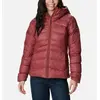 Columbia Kurtka puchowa damska Autumn Park Down Hooded bordowa, Kolor: czerwony, Waga: 1, Rozmiar: M
