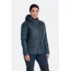Rab Damska kurtka puchowa Microlight Alpine Long Jacket niebieska r. XS