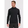 Mons Royale Bluza męska Approach Merino Gridlock Jacket - Black r. S