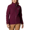 Bluza polarowa damska Columbia Panorama Full Zip Marionberry bordowa, Kolor: fioletowy, Waga: 1, Rozmiar: XS
