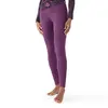 Smartwool Legginsy termiczne damskie Classic Thermal Merino Bottom fioletowe, Kolor: fioletowy, Waga: 1, Rozmiar: L