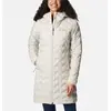 Kurtka płaszcz puchowy damski Columbia Delta Ridge Long Down Jacket beżowy, Kolor: czarny, Waga: 1, Rozmiar: S