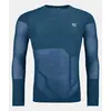 Ortovox Bluza męska Merino Thermovent niebieska, Kolor: niebieski, Waga: 1, Rozmiar: M
