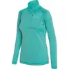 Viking Bluza damska 1/2 Zip Admont Lady zielona, Kolor: zielony, Waga: 1, Rozmiar: L