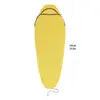 Sea To Summit Wkładka do śpiwora Reactor Sleeping Bag Liner Mummy ze ściągaczem żółty