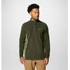 Columbia bluza polarowa męska Klamath Range II Half Zip Greenscape, Kolor: zielony, Waga: 0.5, Rozmiar: S