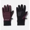 Columbia rękawiczki damskie Powder Lite II Glove bordowo-czarne, Waga: 0.5, Rozmiar: S