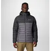 Columbia kurtka męska Powder Lite™ II Hooded Jacket City Grey / Shark, Waga: 1, Rozmiar: XXL