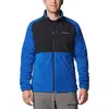 Columbia bluza polarowa męska Sage Peak™ Full Zip Fleece niebieska, Kolor: niebieski, Waga: 0.5, Rozmiar: M