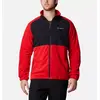 Columbia bluza polarowa męska Sage Peak™ Full Zip Fleece Sail czerwono-czarna, Waga: 0.5, Rozmiar: S
