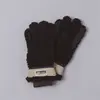 Elmer rękawice Teddy 5 Finger Black, Waga: 0.5, Rozmiar: L