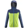 Millet Kurtka przeciwdeszczowa męska Kamet Light GTX Jacket zielono-niebieska, Waga: 1, Rozmiar: S