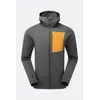 Rab bluza męska z kapturem Superflux Hoody szara, Waga: 1, Rozmiar: L