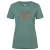 Super.Natural koszulka damska merino Tree of Knowledge Tee zielona, Waga: 0.5, Rozmiar: L