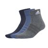 ADIDAS skarpety unisex bawełniane 3 pak IP0403 grantowe/niebieskie/szare, Kolor: niebieski, Waga: 0.2, Rozmiar: S