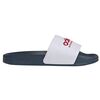 ADIDAS klapki gumowe wodoodporne unisex II0017 białe/granatowe, Kolor: biały, Waga: 0.3, Rozmiar: 40 2/3