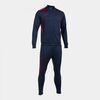 JOMA CHAMPIONSHIP VII komplet męski dres spodnie i bluza 103083.336 granatowy/czerwony, Kolor: granatowy, Waga: 0.2, Rozmiar: S