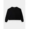 4F bluza dresowa damska luźny krój F1305 czarna, Kolor: czarny, Rozmiar: S