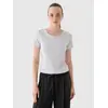 4F T-shirt damski F1845 szary, Kolor: szary, Rozmiar: XS