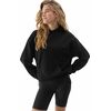 4F bluza damska z kapturem F1057 czarna, Kolor: czarny, Rozmiar: XS
