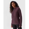 4F bluza polarowa damska F291 fioletowa, Kolor: fioletowy, Rozmiar: XS