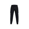 UNDER ARMOUR spodnie dresowe męskie Essential Flc Cargo czarne, Kolor: czarny, Rozmiar: S
