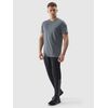 4F koszulka treningowa męska t-shirt FNK M598 szara, Kolor: szary, Rozmiar: S