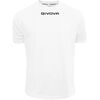 GIVOVA koszulka sportowa męska t-shirt treningowy MAC01 biała, Kolor: biały, Rozmiar: 2XL
