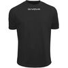 GIVOVA koszulka sportowa męska t-shirt treningowy MAC01 czarna, Kolor: czarny, Rozmiar: 2XL