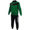 GIVOVA dres sportowy męski komplet bluza i spodnie TR018 czarny/zielony, Kolor: zielony, Rozmiar: XL