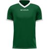 GIVOVA koszulka sportowa męska t-shirt treningowy MAC04 zielona, Kolor: zielony, Rozmiar: S