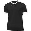 GIVOVA koszulka sportowa męska t-shirt treningowy MAC04 czarny, Kolor: czarny, Rozmiar: S