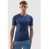 4F koszulka treningowa męska t-shirt FNK M600 niebieski, Kolor: niebieski, Rozmiar: XXL