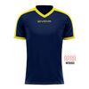 GIVOVA koszulka sportowa męska t-shirt treningowy MAC04 granatowa, Kolor: granatowy, Rozmiar: S