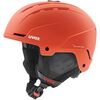 UVEX kask narciarski z technologia hardshell i monomatic Stance czerwony, Kolor: czerwony, Rozmiar: 51-55