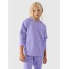 4F bluza dresowa dziewczęca F1315 niebieska, Kolor: niebieski, Rozmiar: 134