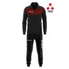 GIVOVA dres sportowy męski komplet bluza i spodnie TR018 czarny/granatowy, Kolor: burgund, Rozmiar: 3XL