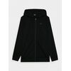 4F bluza dresowa męska rozpinana z kapturem 4FWMM00TSWSM1768 czarna, Kolor: czarny, Rozmiar: S