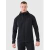 4F bluza dresowa męska trenigowa 4FWSS25TFSWM513 czarna, Kolor: czarny, Rozmiar: XL