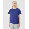 4F koszulka bawełniana t-shirt dla chłopca 4FJWSS25TTSHM2324 niebieska, Kolor: niebieski, Rozmiar: 152
