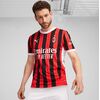 PUMA koszulka meczowa AC MILAN czerwono czarna, Kolor: czarny, Rozmiar: XL