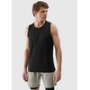 4F bezrękawnik męski koszulka do ćwiczeń 4FWSS25TFSLM460 czarny, Kolor: czarny, Rozmiar: L