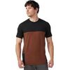 Smartwool T-shirt męski MTB Short Sleeve Merino Sable Brown-Black, Rozmiar: L