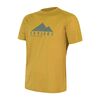 Sensor T-shirt męski Merino Air mustard Explore, Rozmiar: XXL