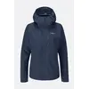 Rab Kurtka membranowa damska Downpour Eco Jacket Deep Ink, Rozmiar: S