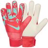 Rękawice bramkarskie Nike Match Junior  HQ0258-850 czerwone, Kolor: czerwony, Rozmiar: 7