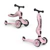 SCOOTANDRIDE Highwaykick 1 2w1 Jeździk i hulajnoga 1-5 lat różowa