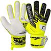 REUSCH rękawice bramkarskie Attrakt Grip Junior, Kolor: żółty, Rozmiar: 4