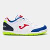 JOMA buty dziecięce piłkarskie halówki TPJS2502IN TOP FLEX białe, Kolor: biały, Rozmiar: 33